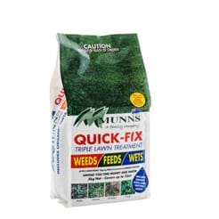 Munns 5kg Quick-Fix Triple Lawn Treatment